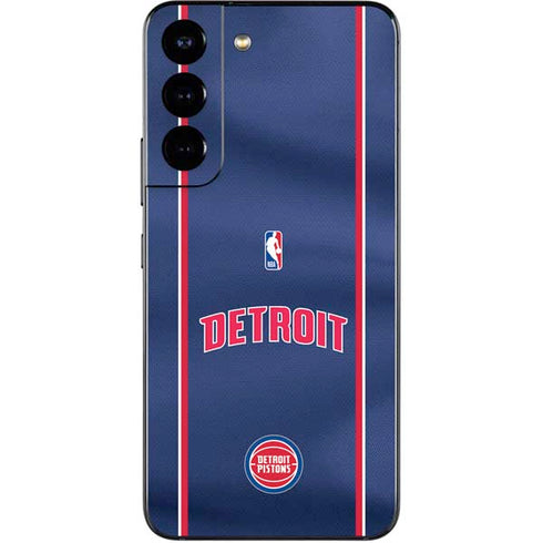 NBA Detroit Pistons Jersey Galaxy S22 Skin